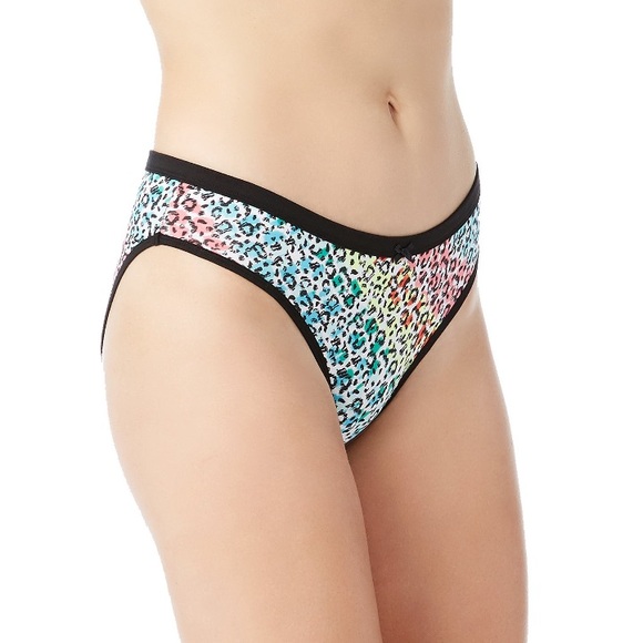 No Boundaries Other - 🌸2/$10 NWT NoBo Cotton Bikini Panty Rainbow Animal Print XL